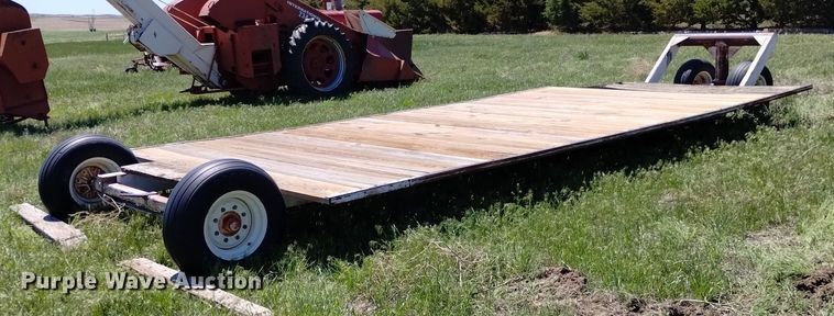 image for item LP9568 Franik MFG LB249  hay trailer