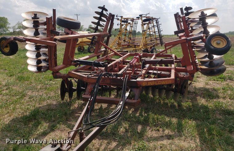 image for item LT9761 Sunflower  double off-set disk