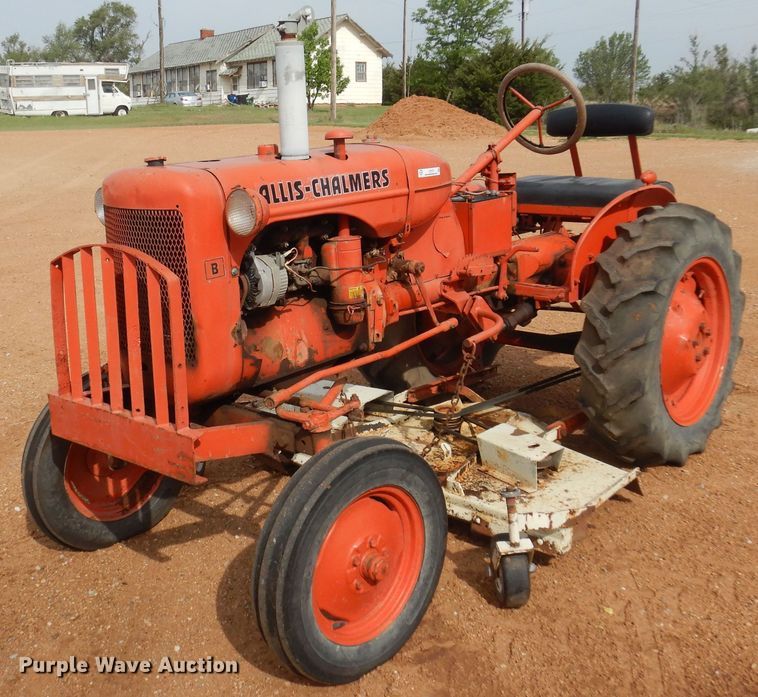 image for item LT9775 1954 Allis Chalmers B  tractor