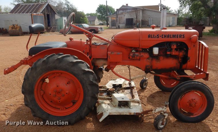 image for item LT9775 1954 Allis Chalmers B  tractor