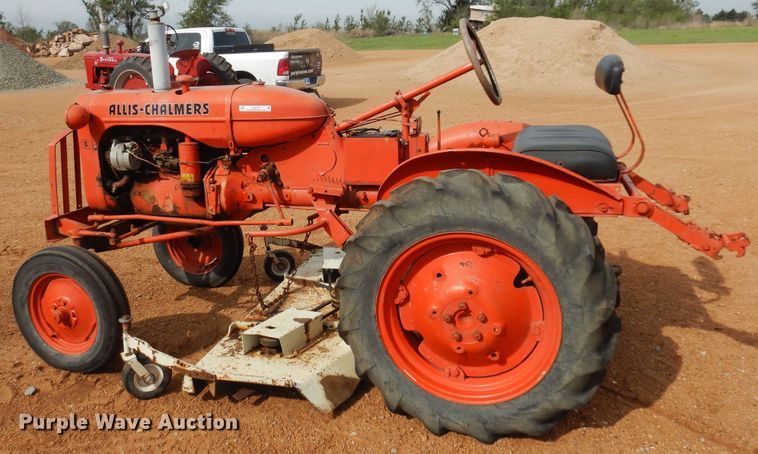 image for item LT9775 1954 Allis Chalmers B  tractor