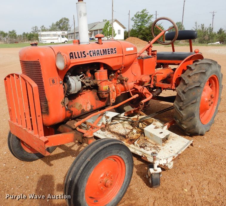 image for item LT9775 1954 Allis Chalmers B  tractor