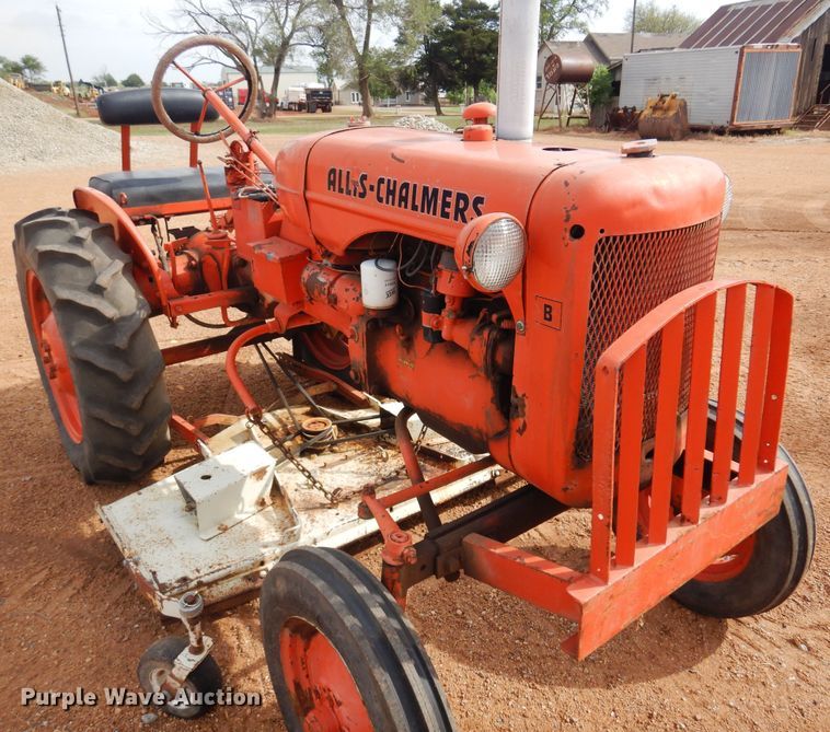 image for item LT9775 1954 Allis Chalmers B  tractor