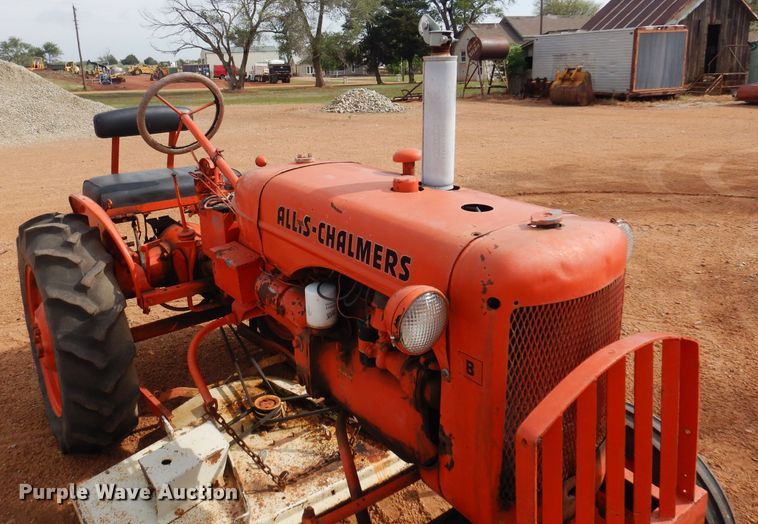 image for item LT9775 1954 Allis Chalmers B  tractor
