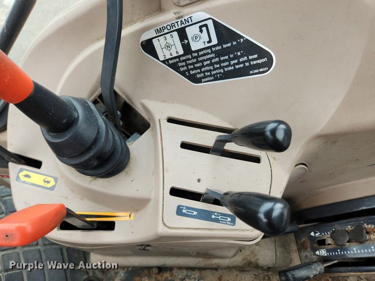 image for item LX9582 Kubota M9540  MFWD tractor