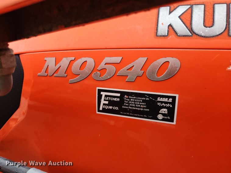 image for item LX9582 Kubota M9540  MFWD tractor