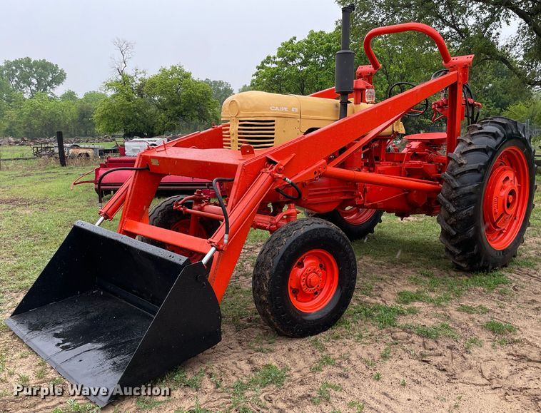 image for item LY9678 1955 Case 411  tractor