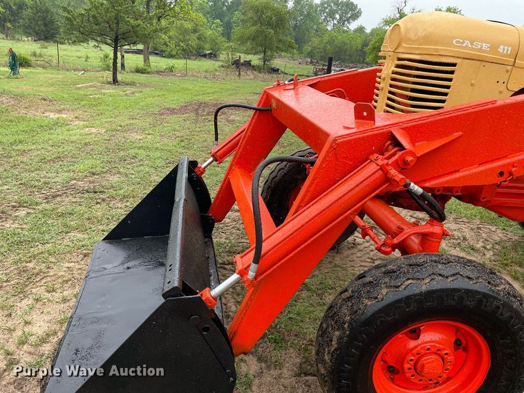 image for item LY9678 1955 Case 411  tractor