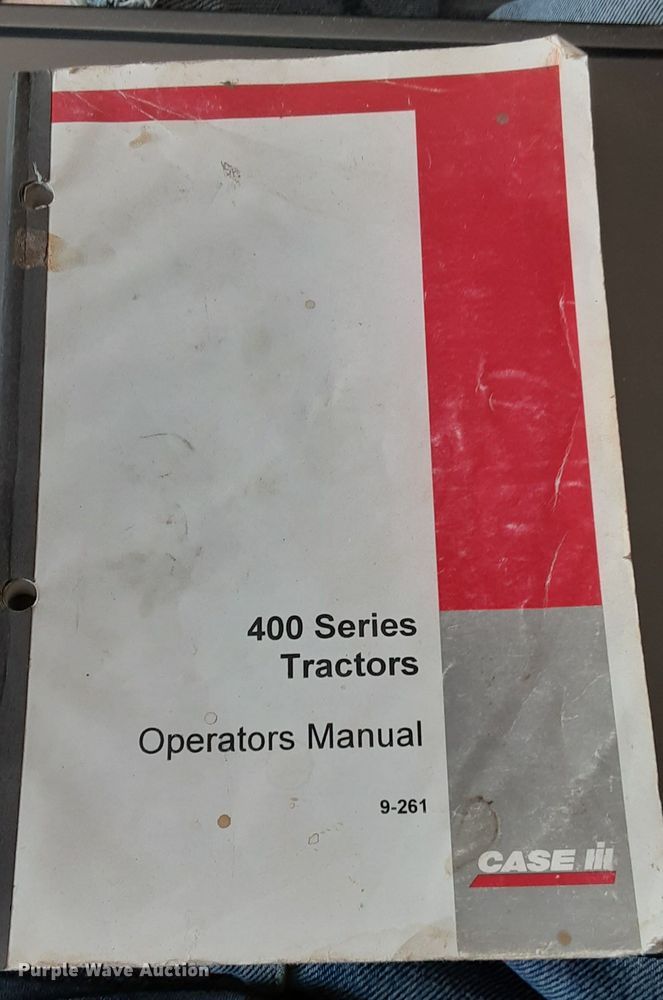 image for item LY9678 1955 Case 411  tractor