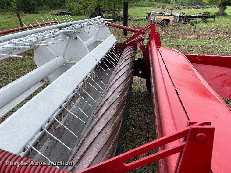 image for item LY9679 International 990  swather / windrower