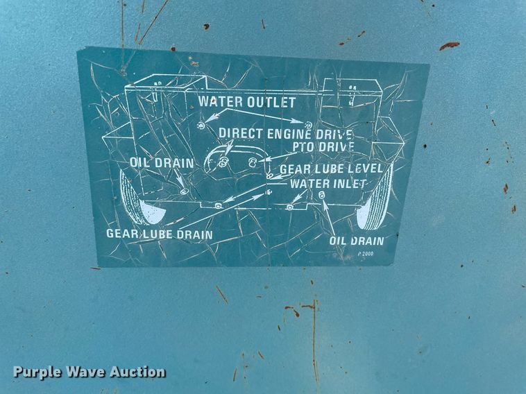 image for item LY9687 1970 M&W P-2000  Hydra-Gauge Dynameter PTO generator