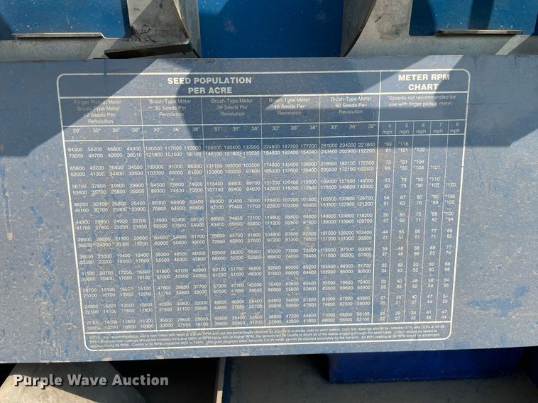 image for item LY9695 Kinze T3000  seed meter test stand