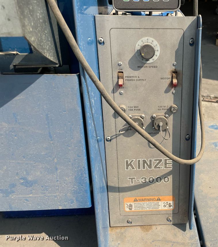 image for item LY9695 Kinze T3000  seed meter test stand