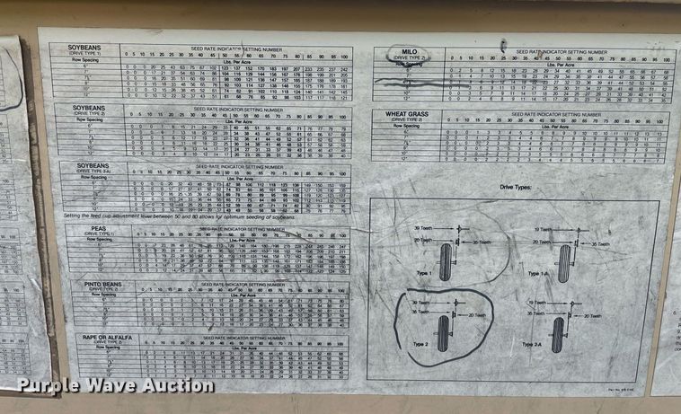 image for item LY9787 Great Plains 247584-0134  grain drill