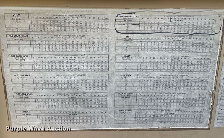 image for item LY9787 Great Plains 247584-0134  grain drill