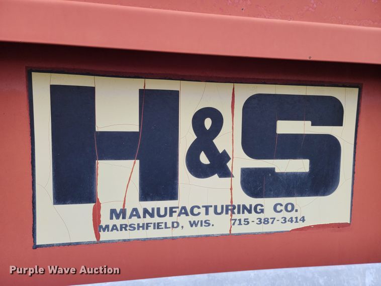 image for item ML9368 H&S MS600  manure spreader