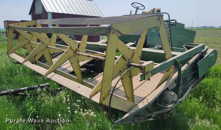 image for item ML9411 John Deere 800  swather / windrower