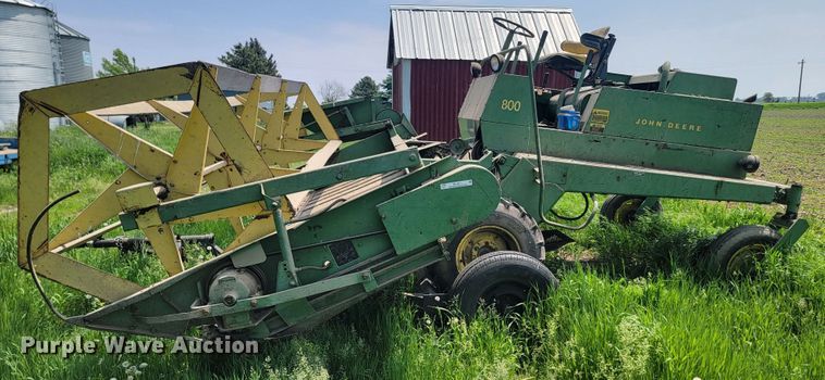 image for item ML9411 John Deere 800  swather / windrower