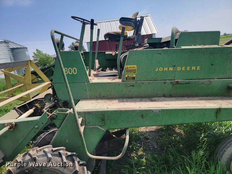 image for item ML9411 John Deere 800  swather / windrower