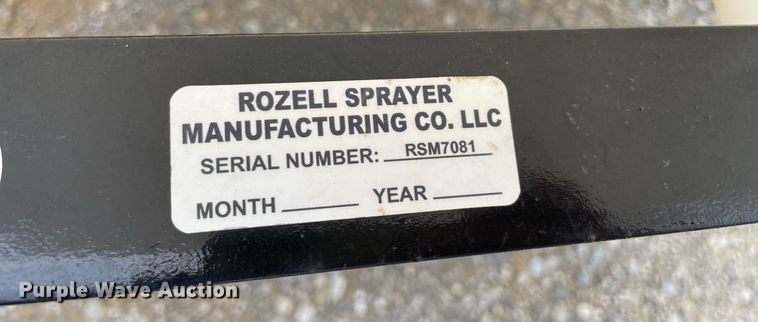 image for item MR9078 Rozell  turf sprayer