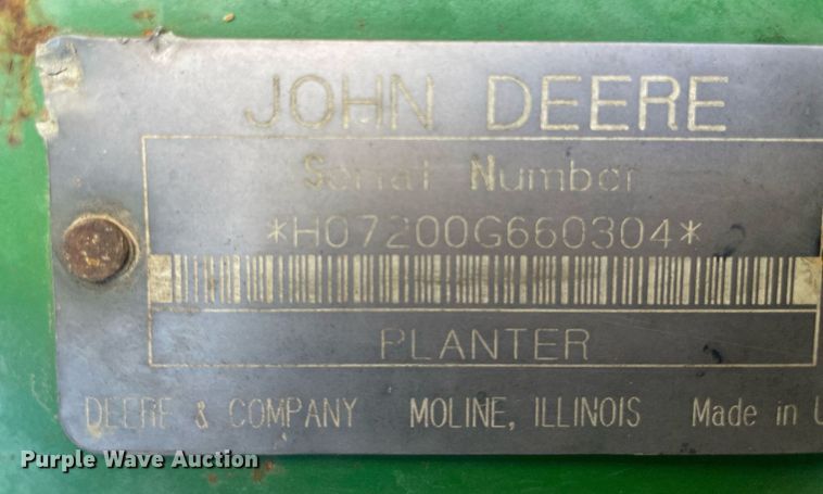 image for item MS9744 John Deere 7200 Max Emerge 2  planter