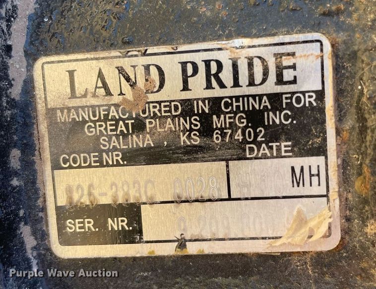 image for item MS9745 Land Pride RCR1860  rotary mower