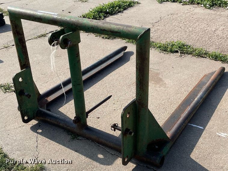 image for item MS9762 Shop built  bale forks