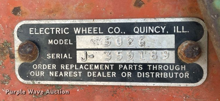 image for item MS9776 1996 Case 1020  rigid head