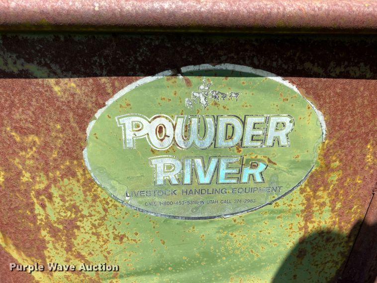 image for item MY9622 Powder River  livestock squeeze chute