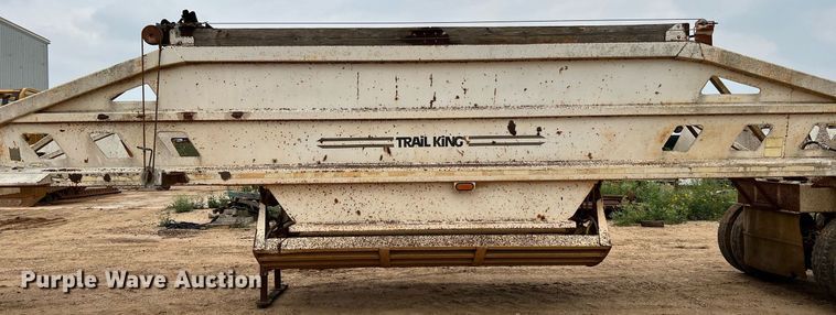 image for item DJ0833 1999 Trail King TK54BDU-402  bottom dump trailer