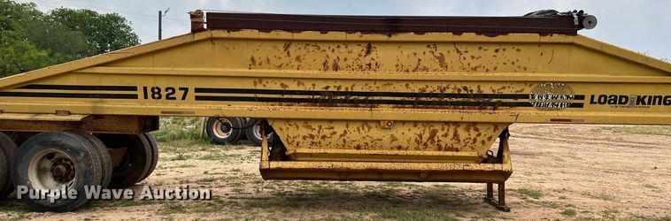image for item DJ0834 1988 Load King 1827-3-2  bottom dump trailer