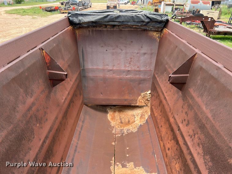 image for item DJ0834 1988 Load King 1827-3-2  bottom dump trailer