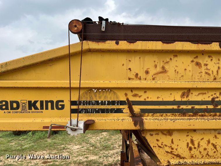image for item DJ0834 1988 Load King 1827-3-2  bottom dump trailer