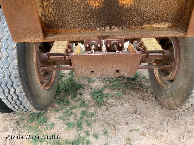 image for item DJ0834 1988 Load King 1827-3-2  bottom dump trailer