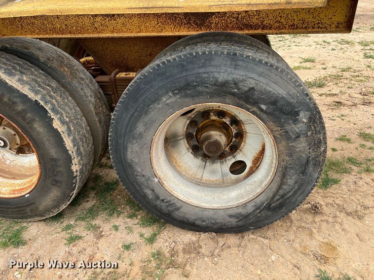 image for item DJ0834 1988 Load King 1827-3-2  bottom dump trailer