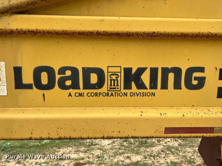 image for item DJ0834 1988 Load King 1827-3-2  bottom dump trailer