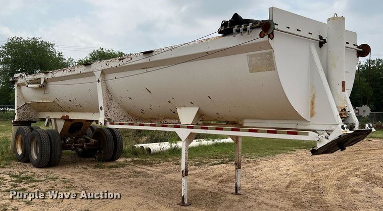 image for item DJ0835 2000 CPS  end dump trailer