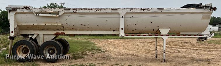 image for item DJ0835 2000 CPS  end dump trailer