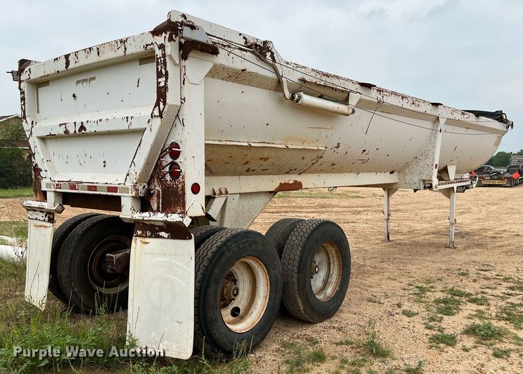 image for item DJ0835 2000 CPS  end dump trailer