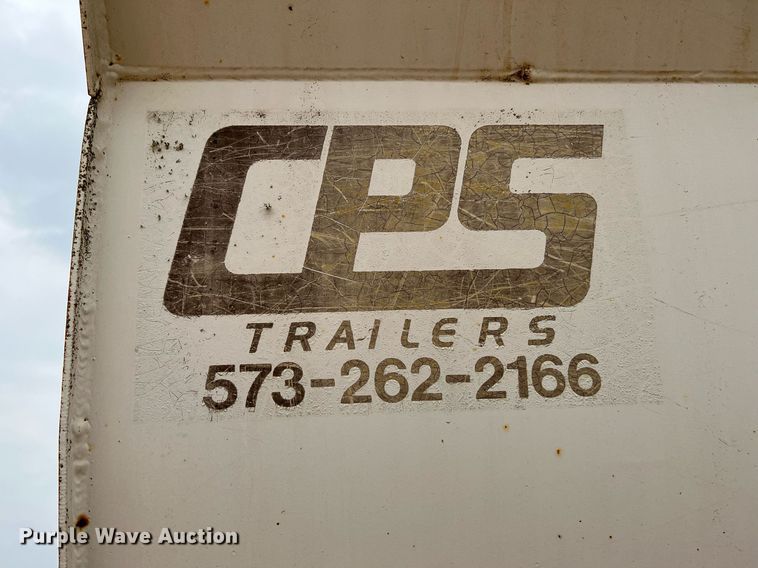 image for item DJ0835 2000 CPS  end dump trailer