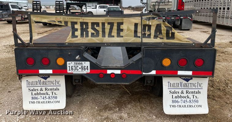 image for item DN4645 1999 Fontaine RAM2-50NGB  lowboy equipment trailer