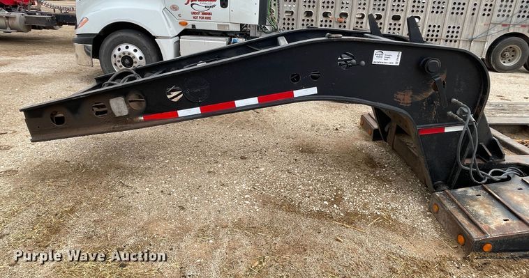 image for item DN4645 1999 Fontaine RAM2-50NGB  lowboy equipment trailer