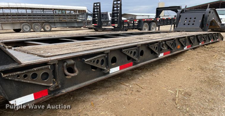 image for item DN4645 1999 Fontaine RAM2-50NGB  lowboy equipment trailer