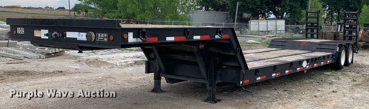 image for item DP8646 2016 Viking VFDD46R16F35T  double drop deck equipment trailer