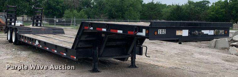 image for item DP8646 2016 Viking VFDD46R16F35T  double drop deck equipment trailer