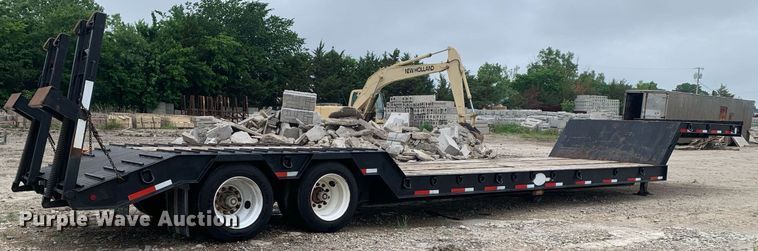 image for item DP8646 2016 Viking VFDD46R16F35T  double drop deck equipment trailer