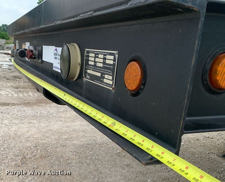 image for item DP8646 2016 Viking VFDD46R16F35T  double drop deck equipment trailer
