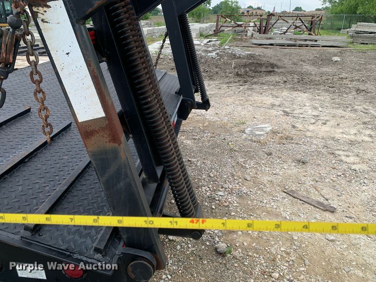 image for item DP8646 2016 Viking VFDD46R16F35T  double drop deck equipment trailer