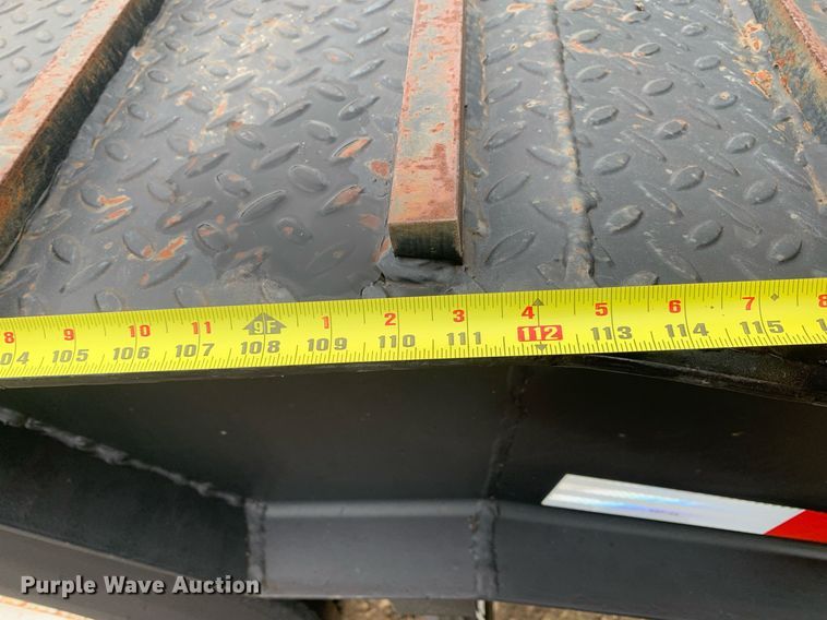 image for item DP8646 2016 Viking VFDD46R16F35T  double drop deck equipment trailer