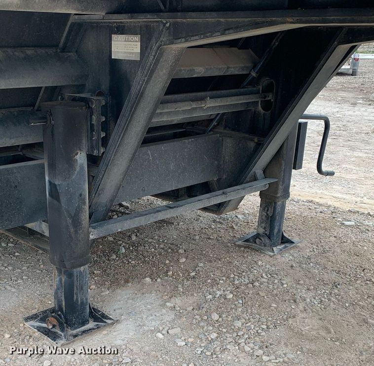 image for item DP8646 2016 Viking VFDD46R16F35T  double drop deck equipment trailer